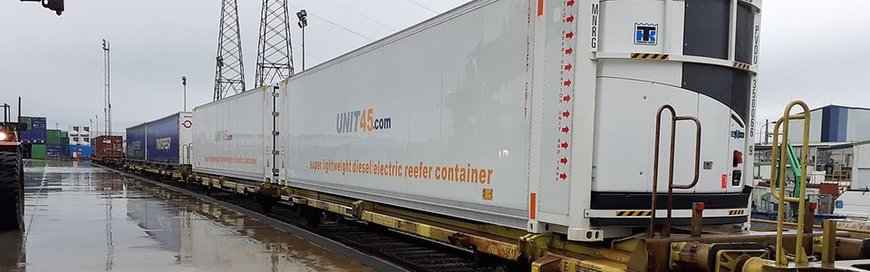 Transfesa Logistics launches a new refrigerated express transport by train to Great Britain